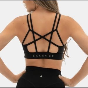 Balance Athletica Unity Sports Bra - Black